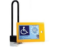 Kaartkluis- Invalideparkeerkaart vergrendeling
