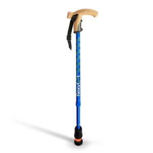 Flexyfoot Wandelstok met kurken handvat