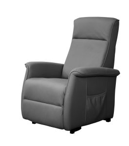 Bari relaxfauteuil met sta-op functie - Dark Grey