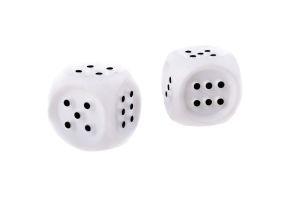 Dobbelstenen braille 2cm/2sts