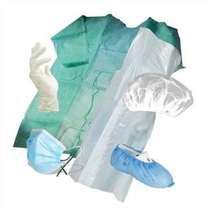 SMS-beschermset met o.a. beschermjas (doos a 80 stuks)