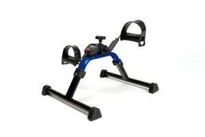 Fietstrainer met electronisch display - blauw