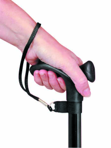 POLSBANDJE TBV WANDELSTOK ZWART