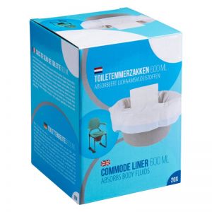 Toiletemmerzakken 600ml