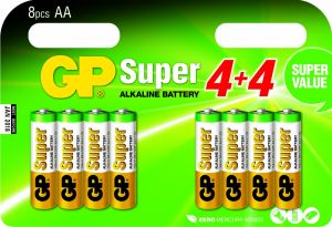 GP Batterijen AA multipack 8st