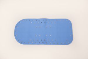 Anti-slip bad- en douchematten badmat licht blauw Atlantis PR45125-LB