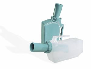 Urinaal met terugloop beveiliging