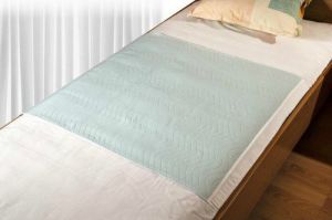 Wasbare bed onderlegger 85x90cm