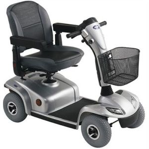 Scootmobiel Leo 4 zilver incl accu's & lader