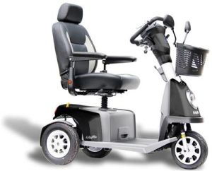 Scootmobiel Excel Galaxy Plus 3 midnight black incl accu's & lader