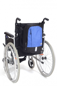 Rugzak mobility klein zwart/blauw