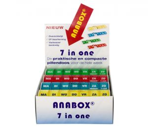 Anabox display met weekbox (12st)