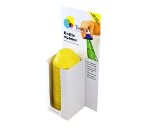 Able2 flesopener display 25st blauw