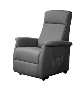 Bari relaxfauteuil met sta-op functie - Dark Grey