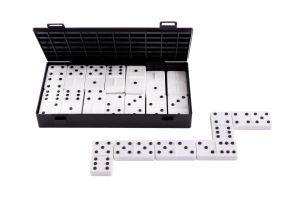 Domino kunststof dubbel zes