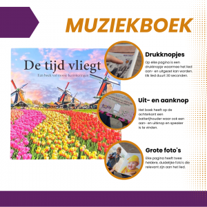 Muziekboek dementievriendelijk - De Tijd Vliegt