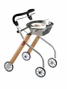 Let's Go Indoor rollator - beuken/zilver