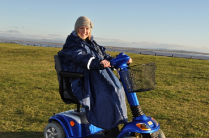 SPLASH PONCHO MET MOUWEN