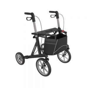 Rehasense Explorer rollator, brede zitting 54cm en extra hoge handvatten