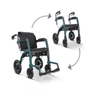 Rollz Motion Performance rollator en rolstoel in 1