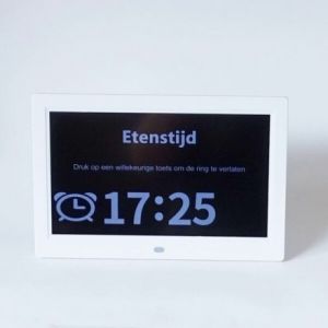 Digitale kalenderklok met alarm functie