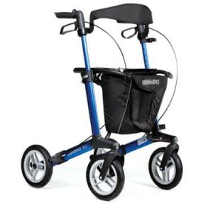 Rollator - Gemino 30 Comfort met PLUSPAKKET - Zachte Wielen- Rood